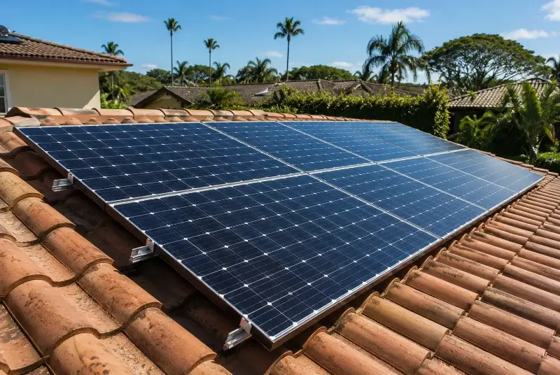 Installation de panneaux solaires à Montdurausse